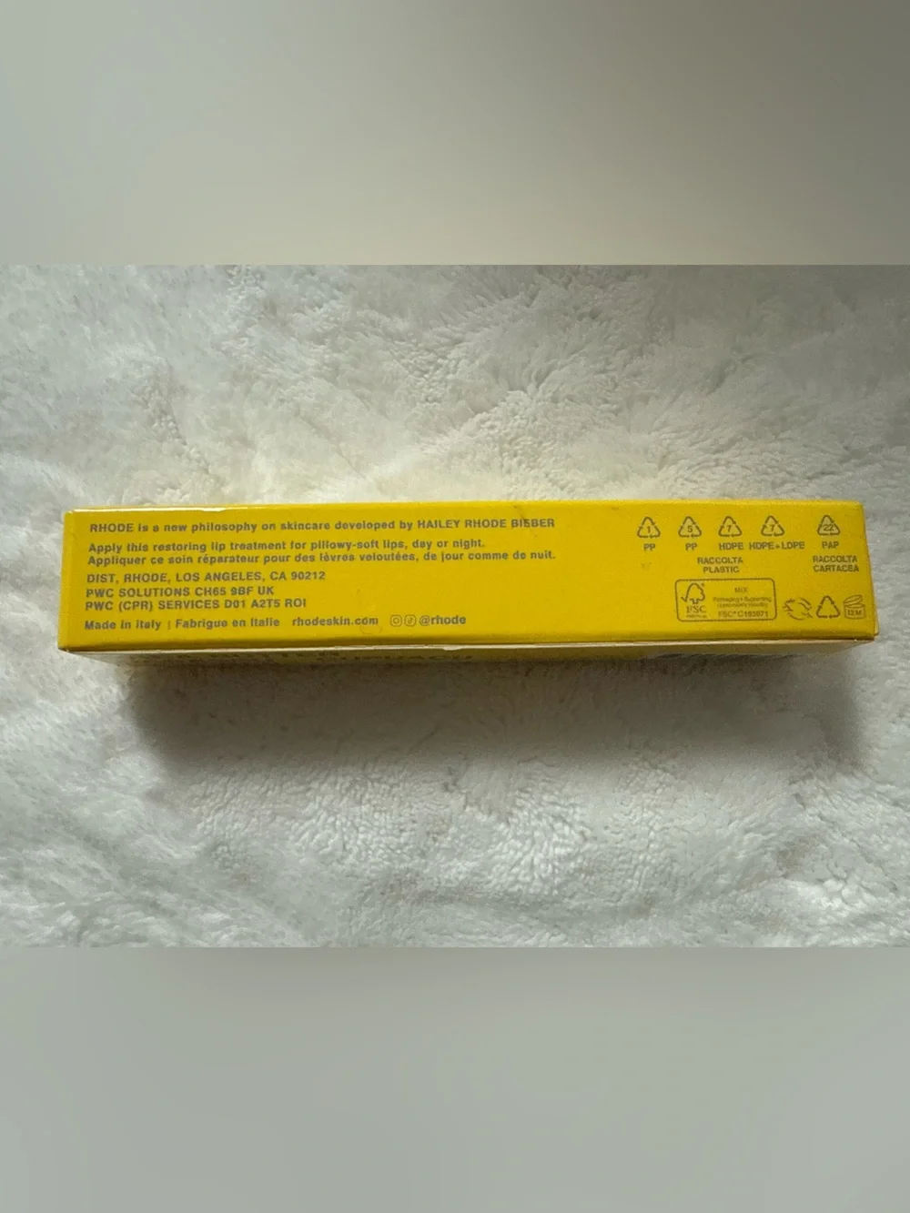 RHODE Lemonatini Ballerini Peptide Lip Treatment